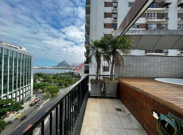Apartamento · 183m² · 3 Quartos · 2 Vagas · Cobertura duplex à venda no Humaitá: 183m², 3 quartos, lazer