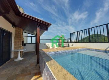 596990f37f97ddb4c78d7c7478beeca00410a3d8 · Cobertura com 3 dormitórios à venda, 250 m² por R$ 750.000,00 - Enseada - Guarujá/SP
