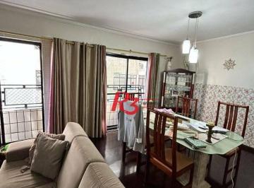 b59925085c40a027d7db7c23b0d0fc1f14b90700 · Apartamento com 3 dormitórios à venda, 128 m² por R$ 850.000,00 - Gonzaga - Santos/SP