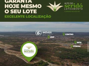 Terreno · 200m² · Lotes em Currais Novos Loteamento Alto do Seridó a partir de 200m2
