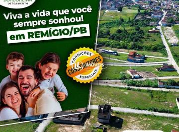 Terreno · 200m² · Loteamento Sollares da Borborema no Centro de Remígio PB