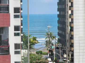 Apartamento de 2 quartos, Praia Grande · Apartamento Canto do Forte Litoral Vista mar