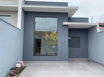Casa · 94m² · 3 Quartos · 2 Vagas · Linda casa 3 dorm. Suíte, área Gourmet Z. Leste Prox. H.u Fase construção.