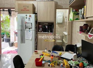 Cozinha · Casa com 2 dormitórios à venda, 90 m² por R$ 847.000,00 - Nova Gerty - São Caetano do Sul/SP