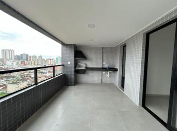 Apartamento de 3 quartos, Praia Grande · APARTAMENTO NO CANTO DO FORTE, 03 SUÍTES, 02 VAGAS, LAZER COMPLETO