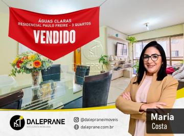 Apartamento de 3 quartos, Águas Claras · QUADRA 204 RES. PAULO FREIRE