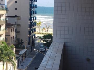 Apartamento de 2 quartos, Praia Grande · Apartamento na Tupi, 02 quartos com vista para o mar, 200m da praia!