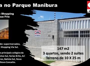 Casa de 3 quartos, Fortaleza · Casa no Parque Manibura - Atrás do Shopping Pátio Água Fria