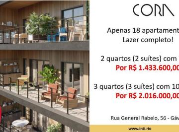 Apartamento de 2 quartos, Rio de Janeiro · Condomínio Cora - Gávea 2 Suítes - Lazer Completo