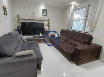 Casa · 100m² · 2 Quartos · 2 Vagas · Venda de Sobreposta Baixa no Bairro da Aparecida - Santos/SP