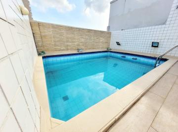 Apartamento · 280m² · 2 Quartos · 1 Vaga · Cobertura Triplex na Vila Belmiro, Santos: Conforto, Elegância, Piscina e Churrasqueira Privativas!