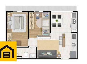 79786c84cd3d93e19ba6840d7cfd743219234814 · Apartamento com 2 dormitórios à venda, 45 m² por R$ 360.000,00 - Vila Assis Brasil - Mauá/SP