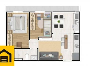 4e4e72e0e9d7dad375b0b6e620f6615ee0c1b555 · Apartamento com 2 dormitórios à venda, 45 m² por R$ 360.000,00 - Vila Assis Brasil - Mauá/SP