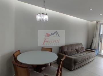 Apartamento · 69m² · 2 Quartos · 1 Vaga · Apartamento com 2 dormitórios mobiliado e climatizado com vista mar