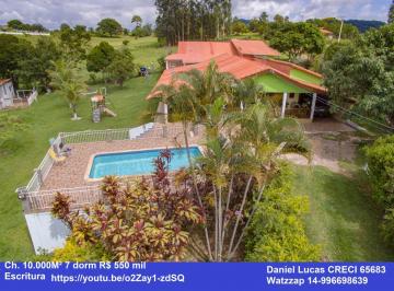 Rural de 7 quartos, Bofete · Bela ch.10.000M² 7 dorm. ar condicionado porteira fechada.