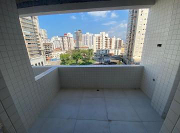 Apartamento de 1 quarto, Praia Grande · Apartamento na Aviação, 01 Suíte, Sala com sacada gourmet, 200m da praia!