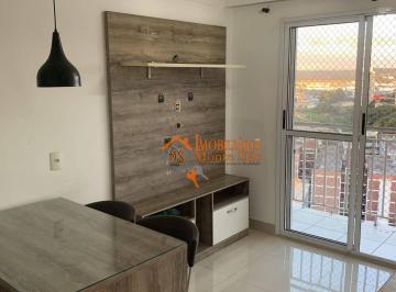 Photo 1 · Apartamento com 2 dormitórios para alugar, 49 m² por R$ 2.340,47/mês - Jardim Be