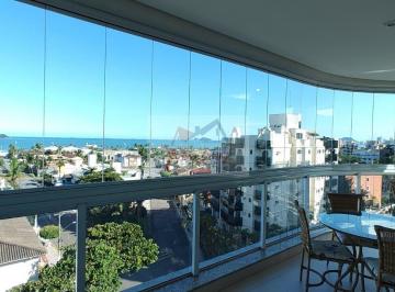 Apartamento · 132m² · 3 Quartos · 2 Vagas · Apartamento com 3 suítes mobiliado, climatizado com vista mar