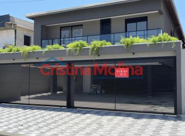 med_322675e8492ae70b94c0592b62d79f86.jpg · Casa nova, sobreposta, 2 dormitórios, sala, cozinha, banheiro, área de serviço e garagem, no Tude Ba