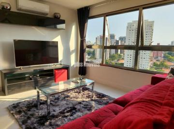 Apartamento · 75m² · 2 Quartos · 1 Vaga · BROOKLIN TOTALMENTE E LINDAMENTE MOBILIADO PROXIMO METRO E SHOPING MORUMBI