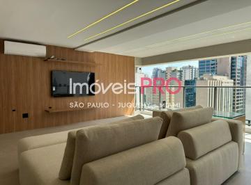 Apartamento · 157m² · 3 Quartos · 2 Vagas · Apartamento com 3 suítes, MOBILIADO, em Moema - Fora de rota!