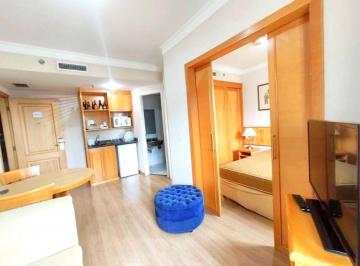 Apartamento · 28m² · 1 Quarto · 1 Vaga · Apartamento mobiliado disponível para venda com 28m² e 01 vaga de garagem