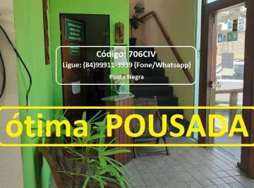 Comercial de 20 quartos, Natal · 706CIV - Otima Pousada a 300m da orla de Ponta Negra. 21 acomodações!