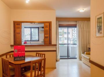 Apartamento · 42m² · 1 Quarto · 1 Vaga · Apartamento mobiliado disponível com 01 dormitório e 01 vaga de garagem