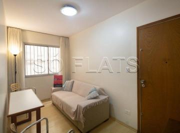 Apartamento · 36m² · 1 Quarto · 1 Vaga · Apartamento mobiliado próximo a rua da Consolação, faculdade Mackenzie e metrô Paulista
