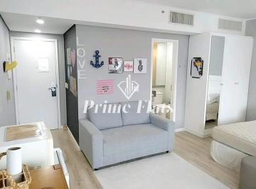 Apartamento · 26m² · 1 Quarto · 1 Vaga · Flat disponível para locação no Hotel Slaviero Essential São Paulo Moema, com 26m², 1 dormitório e 1