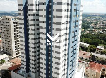 Apartamento · 78m² · 2 Quartos · 2 Vagas · Apartamento de 2 quartos (planta de 3 quartos) no centro – Edifício Leonardo da Vinci