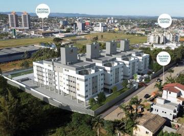 Apartamento · 54m² · 2 Quartos · 1 Vaga · Res. São Lucas - Apartamento Padrão para Venda em Próspera Criciúma-SC