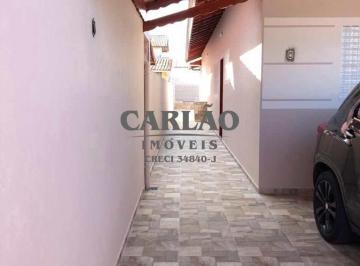Casa · 90m² · 2 Quartos · 2 Vagas · Casa com 2 dorms, Balneário Itaguai, Mongaguá - R$ 350 mil, Cod: 354467