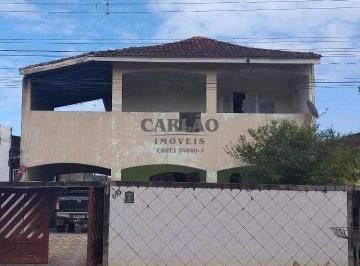 Casa · 169m² · 3 Quartos · 4 Vagas · Sobrado com 3 dorms, Vera Cruz, Mongaguá - R$ 371 mil, Cod: 354783