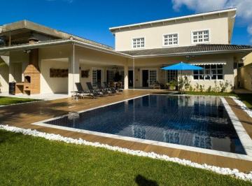 Casa · 398m² · 4 Quartos · 6 Vagas · Casa térrea À VENDA no condomínio Jardim Acapulco, Guarujá.