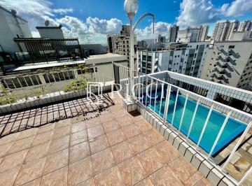 Foto 30 · Comprar Cobertura na Ponta da Praia ELEVADOR ATENDE OS DOIS PAVIMENTOS