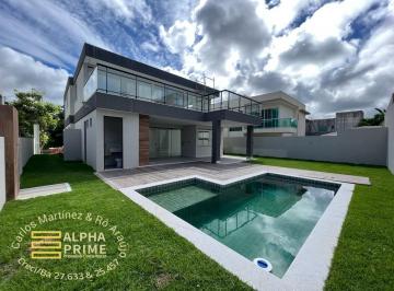 Casa de 4 quartos, Camaçari · Casa a venda em Alphaville Litoral Norte 1, com 4 suítes, recém construída.