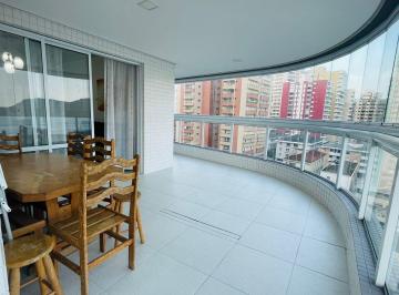 Apartamento de 4 quartos, Praia Grande · Apartamento 04 Dormitórios Frente mar Canto do Forte Alto padrão