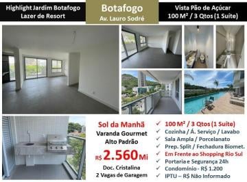 Apartamento de 3 quartos, Rio de Janeiro · APARTAMENTO COM 3 QUARTOS EM BOTAFOGO E VISTA PRO PÃO DE AÇUCAR