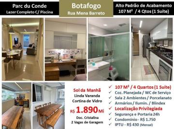Apartamento de 4 quartos, Rio de Janeiro · apartamento com 4 quartos na MENA BARRETO EM BOTAFOGO