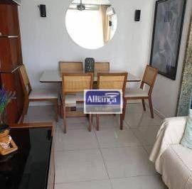sala de jantar · Apartamento com 2 dormitórios à venda, 59 m² por R$ 370.000,00 - São Lourenço - Niterói/RJ
