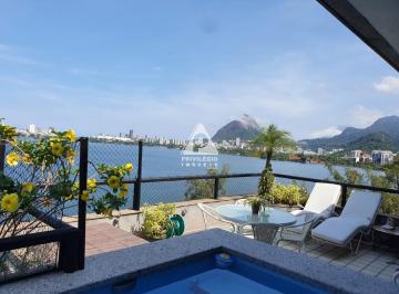 Apartamento · 364m² · 2 Quartos · 3 Vagas · Cobertura à venda, 2 quartos, 1 suíte, 3 vagas, Lagoa - RIO DE JANEIRO/RJ