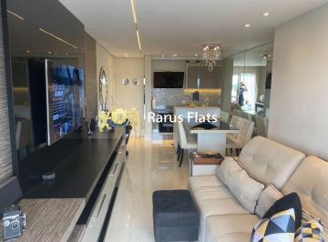 Apartamento · 74m² · 2 Quartos · 1 Vaga · Rarus Flats - Flat para venda - Edifício Via Ibirapuera