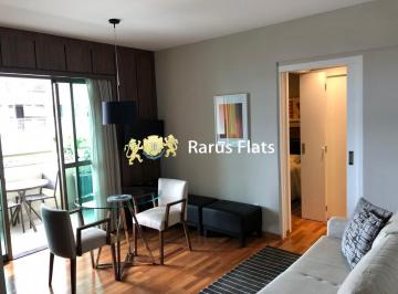 Apartamento · 44m² · 1 Quarto · 1 Vaga · Flat mobiliado para alugar no Brooklin | 44m² | 1 Dormitório | 1 Vaga de Garagem
