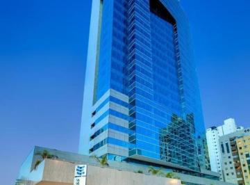 FACHADA E-BUSINESS · AV PAU BRASIL - E-BUSINESS - SALA - 17 ANDAR - VISTA LINDA DA CIDADE - REFORMADA - 46,07M2 - MELHOR 