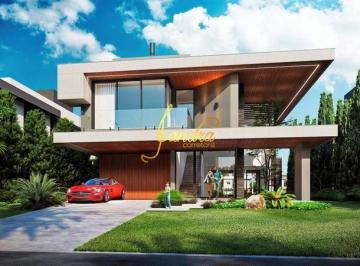 Casa · 389m² · 5 Quartos · 2 Vagas · Sobrado Costa Serena,  a beira do lago, condomínio beira mar com 04 suites  mobiliado