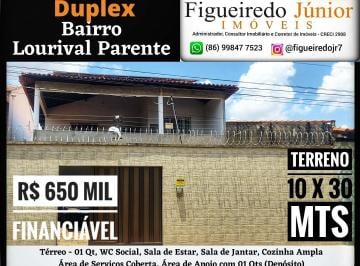 Casa de 4 quartos, Teresina · Casa Duplex - Lourival Parente - Zona Sul - Financiável 