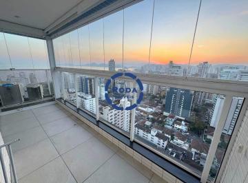 Apartamento · 54m² · 1 Quarto · 1 Vaga · Apartamento para Locação com Vista para o Mar – 1 Suíte, Lazer Completo e 1 Vaga - Embaré - Santos/S