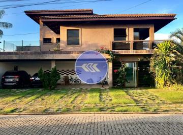 Casa · 650m² · 6 Quartos · 8 Vagas · Belíssima mansão toda projetada no Eusébio com 6 quartos