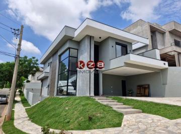 Foto · Casa Moderna e nova a venda em condomínio de alto padrão em Valinhos-SP, : 3 suítes, 4 vagas, 280m².